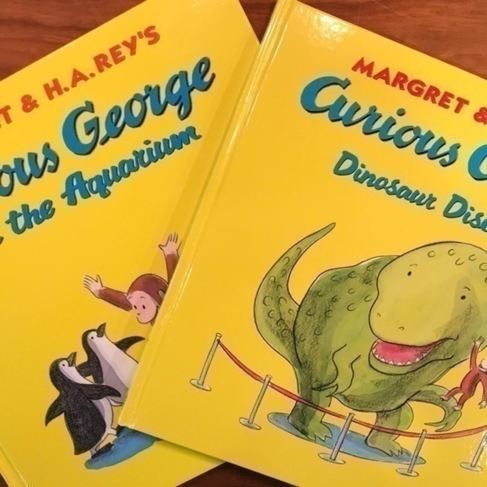 Curious George Hardcover (2) Children’s Books